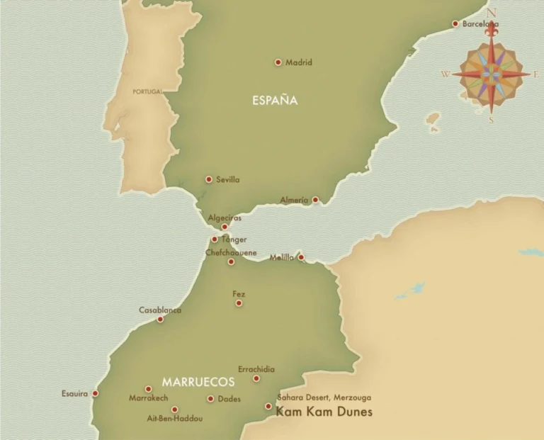 Viaje en coche desde España a Marruecos por carretera y ferry
