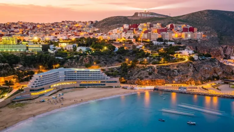 Alhucemas Marruecos y su costa mediterránea desde un mirador